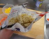 サッポロ一番★塩もんじゃ作り方4写真