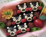 簡単♪可愛い♪キャラ弁当☆くまモン大集合作り方4写真