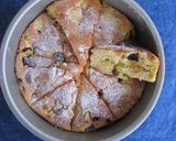 ☆さつま芋と黒豆でヨーグルトケーキ☆作り方8写真