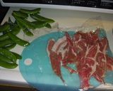 お弁当にも❤スナップエンドウの肉巻天♬作り方1写真