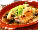■かんたん！豚肉と小松菜のみそクリーム煮作り方5写真