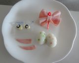 ラブラブ恐竜ファミリー（キャラ弁）作り方2写真