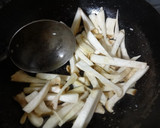 エリンギとほうれん草のバター炒め作り方3写真