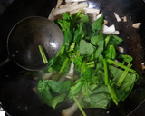 エリンギとほうれん草のバター炒め作り方4写真