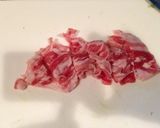水菜と豚肉の簡単炒め作り方2写真