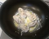 牡蠣とほうれん草のガーリックバター炒め作り方5写真