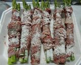 ☆肉巻きアスパラ甘辛炒め☆作り方4写真