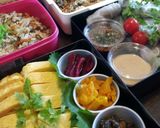 運動会弁当2012年 盛り付け作り方5写真