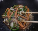 かれいの甘酢野菜あんかけ作り方6写真