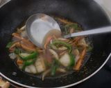 かれいの甘酢野菜あんかけ作り方7写真
