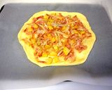 朝食◎HMで簡単パン☆具沢山フォカッチャ作り方12写真