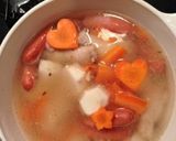 お腹いっぱい！簡単☆元気野菜スープ作り方4写真