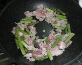 アスパラと豚肉の中華炒め作り方5写真