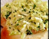 野菜たっぷり！コールスロートースト作り方3写真