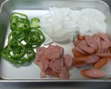 喫茶☆ナポリタン 麺はゆでて冷蔵庫で♥ 作り方4写真