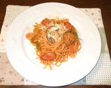 喫茶☆ナポリタン 麺はゆでて冷蔵庫で♥ 作り方8写真