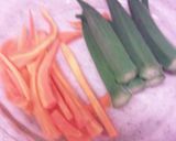 豚肉の星まき♪作り方1写真
