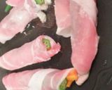 豚肉の星まき♪作り方4写真