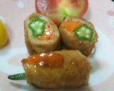 豚肉の星まき♪作り方6写真