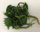 簡単ランチに❤明太子バター焼きそば作り方1写真