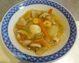 簡単バリ麺の野菜あんかけ作り方1写真