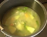野菜たっぷり塩ラーメン☆子供と2人ご飯☆作り方1写真