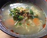 野菜たっぷり塩ラーメン☆子供と2人ご飯☆作り方4写真