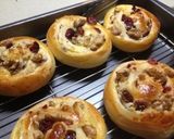 胡桃とクランベリーのレモンチーズロール作り方13写真