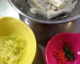 里芋のお好み焼き作り方2写真