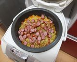 簡単!炊飯器でそば飯作り方8写真
