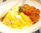トマトソースのとろとろオムライス☆作り方9写真
