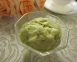 グリーンティー＆酒かすの滑らかアイス作り方4写真