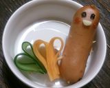 キャラ弁に 簡単ハートの生野菜 ピック作り方4写真