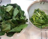 牡蠣とほうれん草のガーリックバター炒め作り方3写真