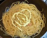 【男料理】子供と食べる簡単ワンパンたらこパスタ!作り方5写真
