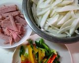 SPAMと大根の皮でもう一品！作り方2写真