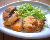 弁当◎揚げずに簡単♪鮭の甘味噌☆竜田揚げ作り方12写真