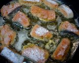 弁当◎揚げずに簡単♪鮭の甘味噌☆竜田揚げ作り方9写真