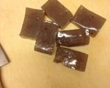 こんにゃくの甘辛炒め。作り方1写真