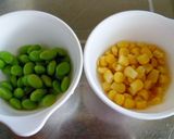 ごぼうとコーンと枝豆のきんぴら作り方1写真