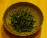 ごまの香りがグー☆いんげんのごま和え作り方6写真