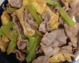 油揚げと豚肉の炒めもの作り方5写真