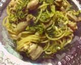 鶏肉とくたくたブロッコリーのパスタ作り方6写真