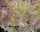 スパム焼きそば作り方1写真