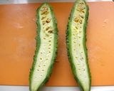 簡単♪豆腐と卵がふわっとゴーヤチャンプル作り方1写真