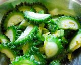 簡単♪豆腐と卵がふわっとゴーヤチャンプル作り方2写真