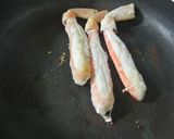 お弁当用!綺麗で簡単わかめと焼蟹のサラダ作り方1写真