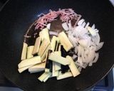 茄子塩焼きそば〜洋風アレンジ作り方5写真
