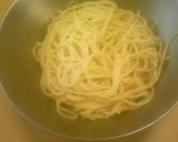 給料日前の鮭のクリームパスタ作り方3写真