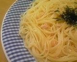 給料日前の鮭のクリームパスタ作り方4写真